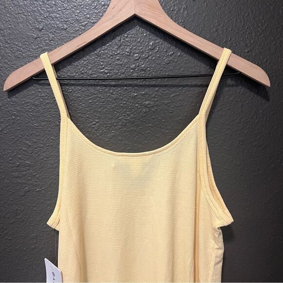 Athleta wind down sleep cami NEW medium lunar yellow - Picture 6 of 13